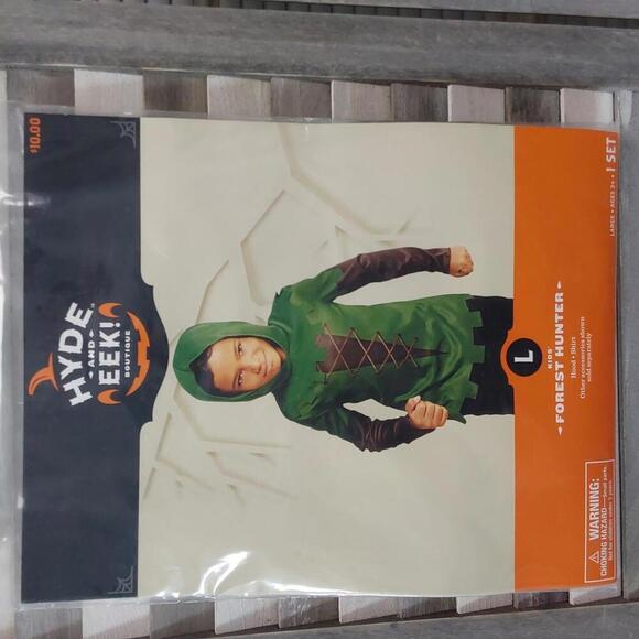 Kids Forest Hunter Costume | Hyde & Eek! | Large (10-12) - Picture 1 of 6